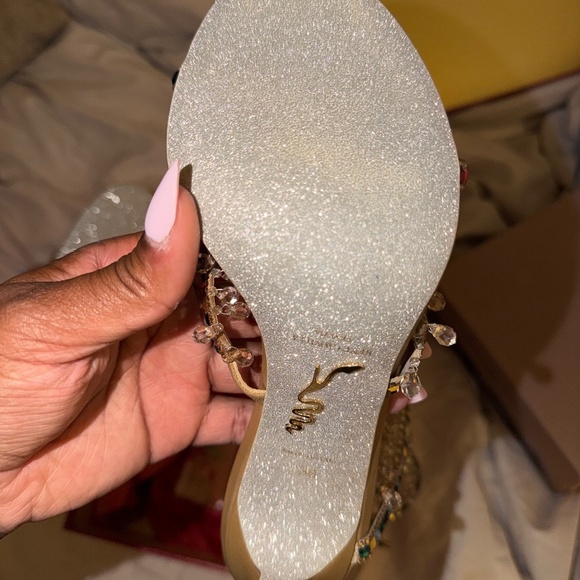 Rene Caovilla Chandelier Multicolor Size 8 - Picture 2 of 6